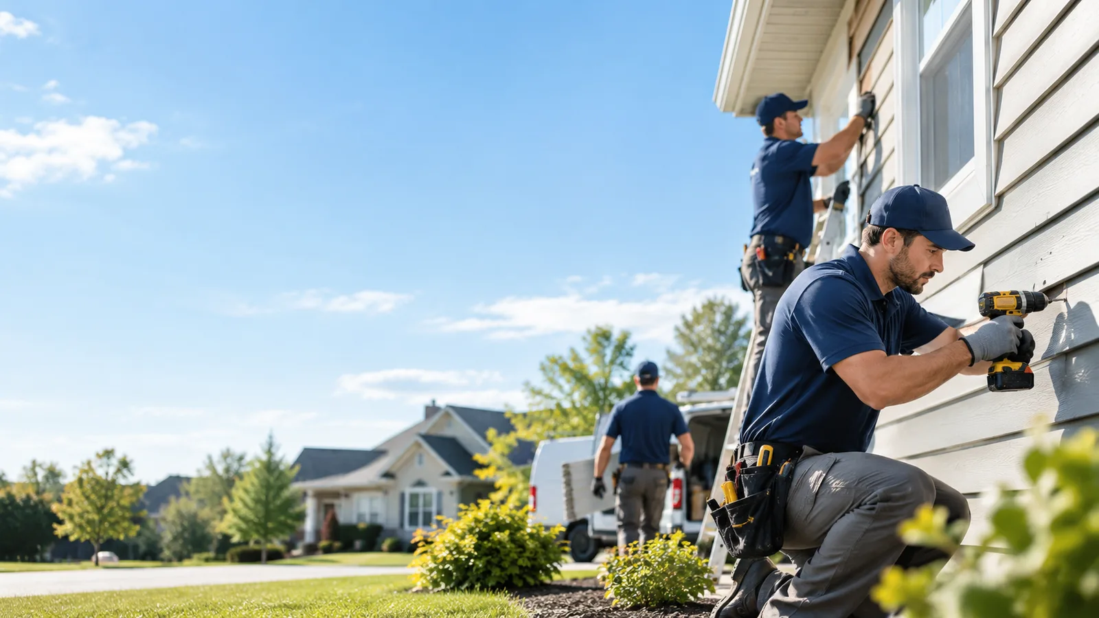 Partial Siding Replacement in Upland, NE